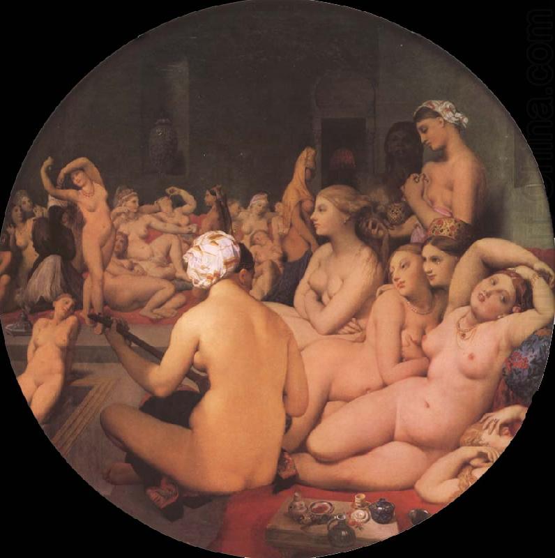 The Turkish bath, Jean-Auguste Dominique Ingres